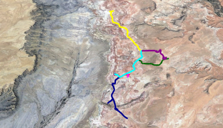 MDRS218 EVA Map