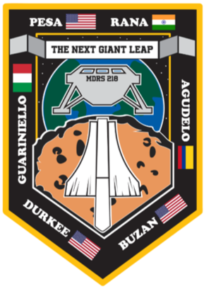 MDRS 218 Mission Patch